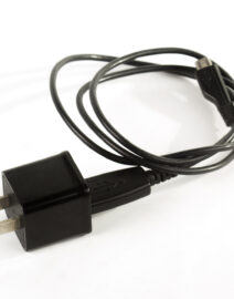 Mobile phone charger cable isolate on white background