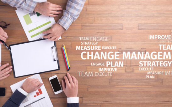 Business Concept: Change Management Word Cloud
